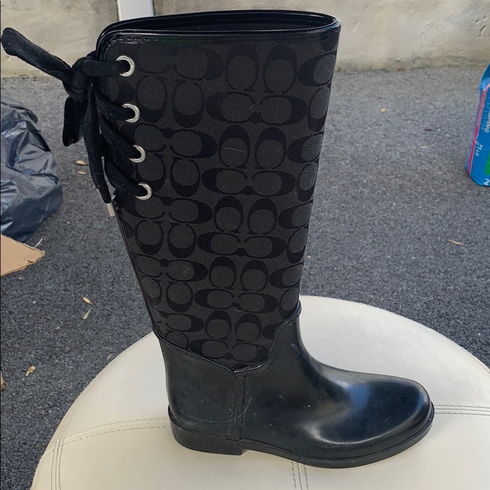 Coach Rain boots